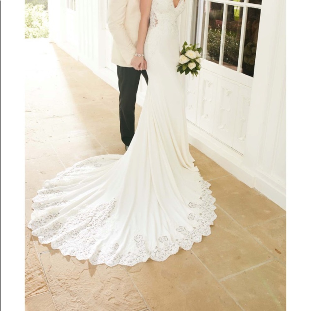 Martina Liana 753 Ivory Wedding Dress Sample